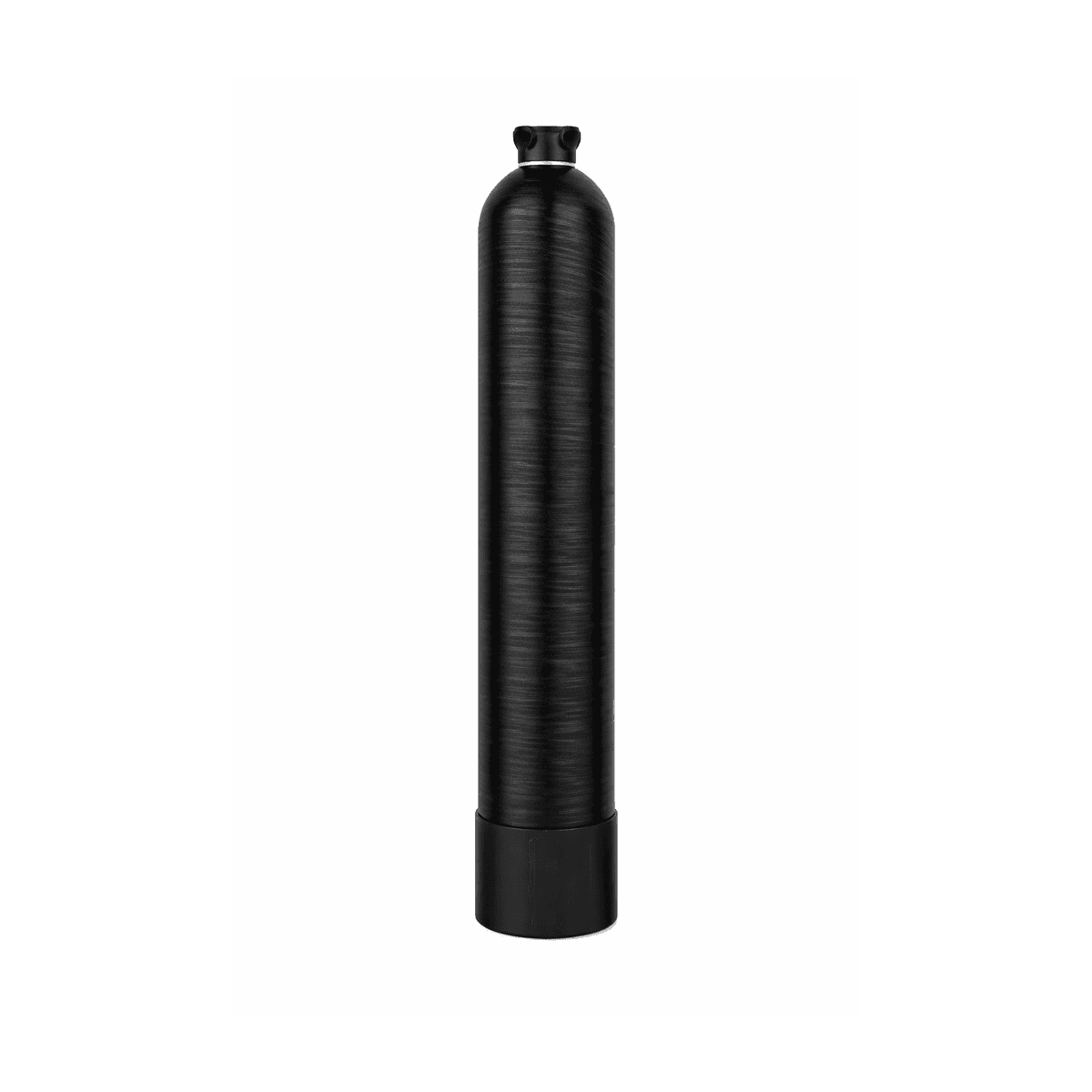 The salt-free conditioner tank, which needs no salt or drain line